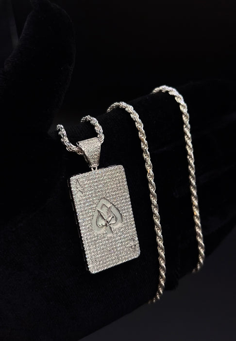 Carta ace ♠️ chain set! Silver .925