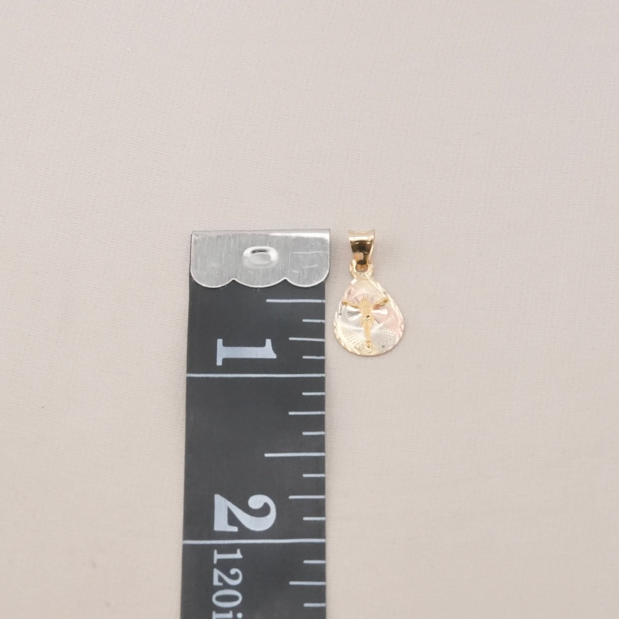 14k Gold Mini Jesus Chain Set