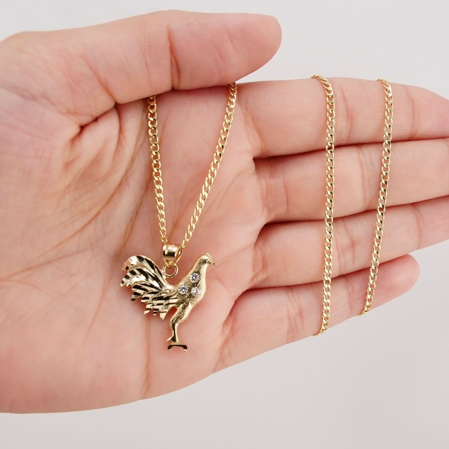 14k Gold Small Gallo Chain Set