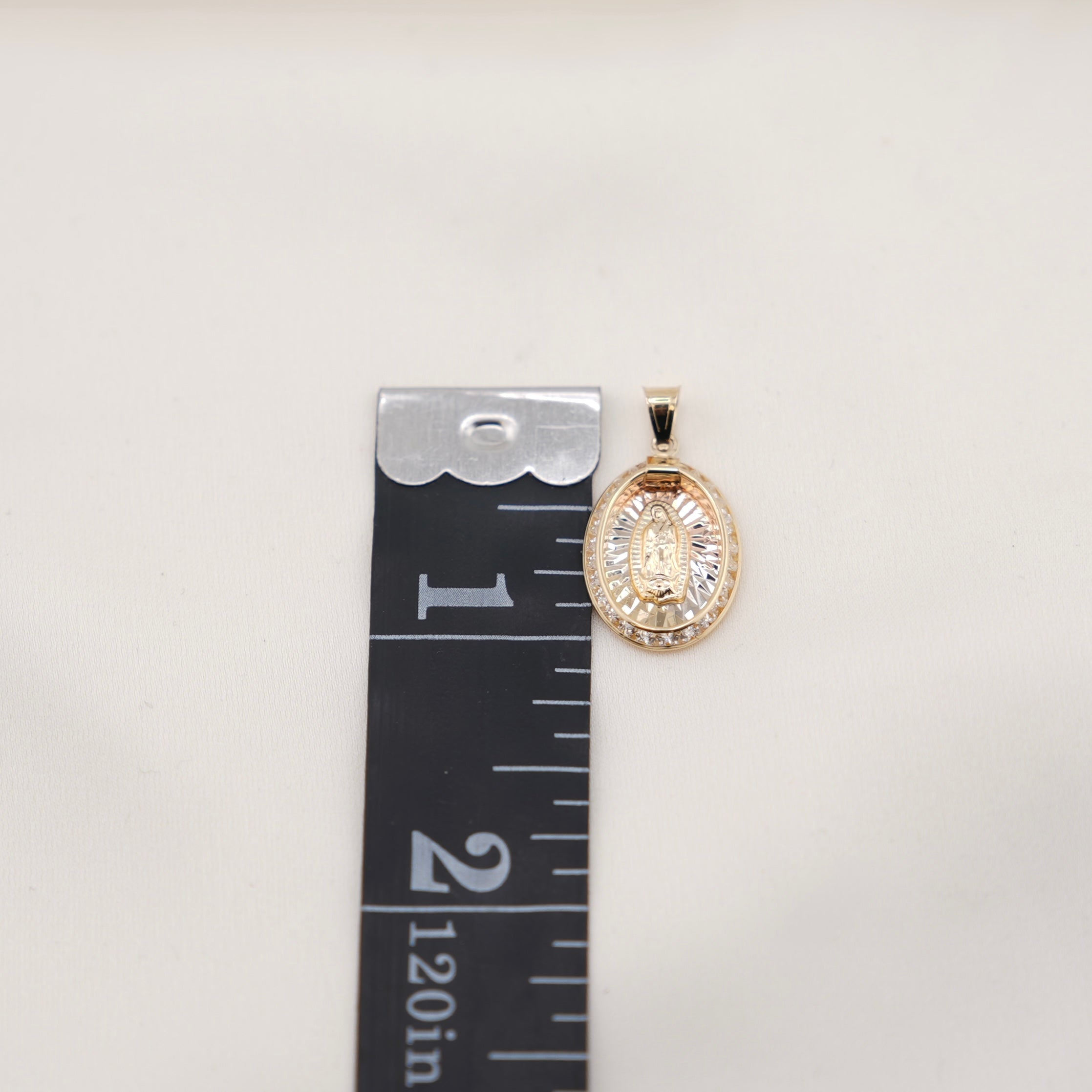 14k Gold Virgencita Chain Set