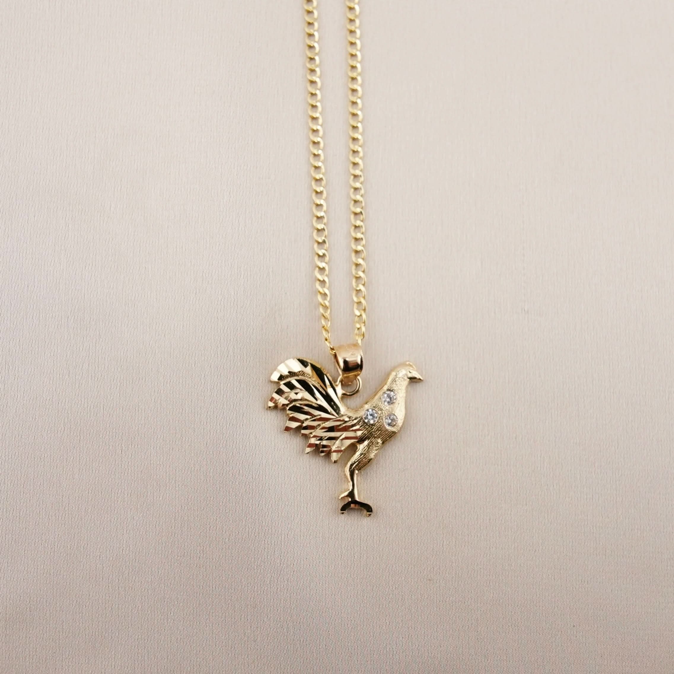 14k Gold Small Gallo Chain Set