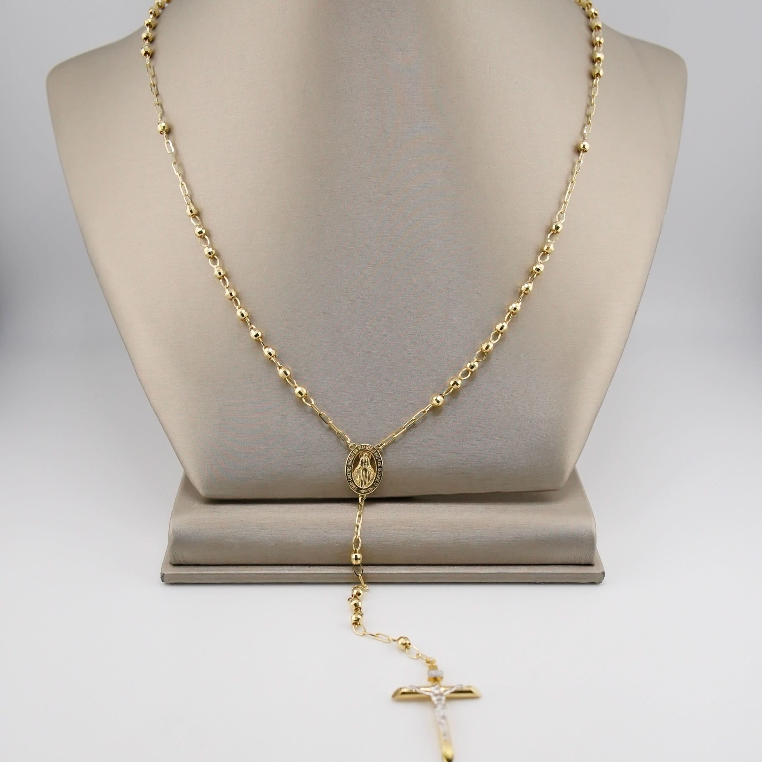14k Gold Rosary