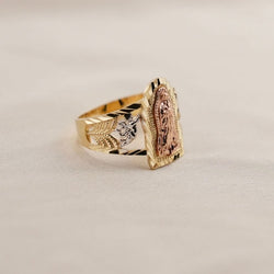 14k Gold Virgencita Ring