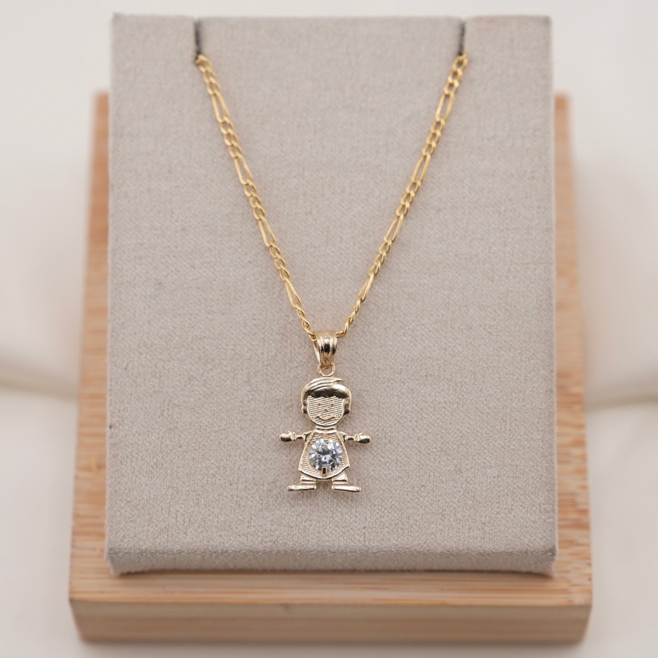 14k Gold Little Boy Chain Set