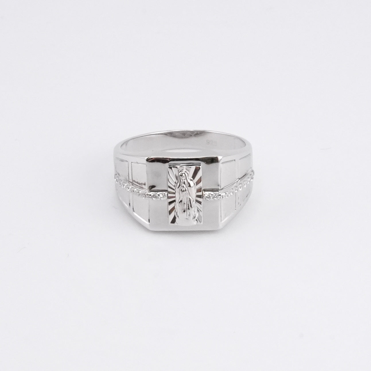 925 Silver Virgencita Ring