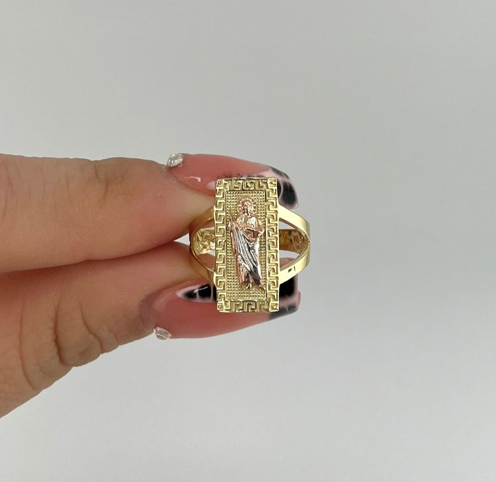14k Gold Women’s San Judas Ring