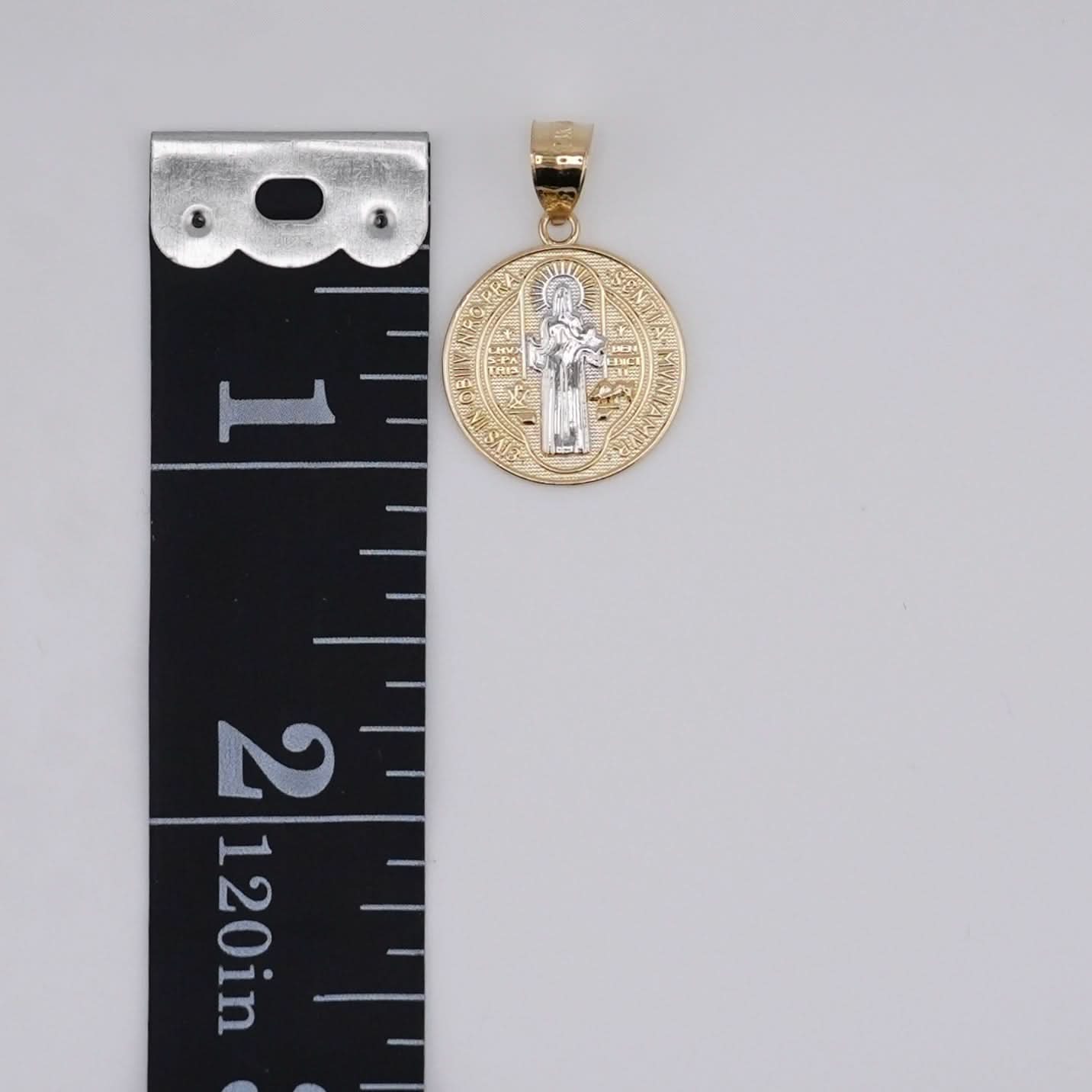 14k Gold Small San Benito Pendant