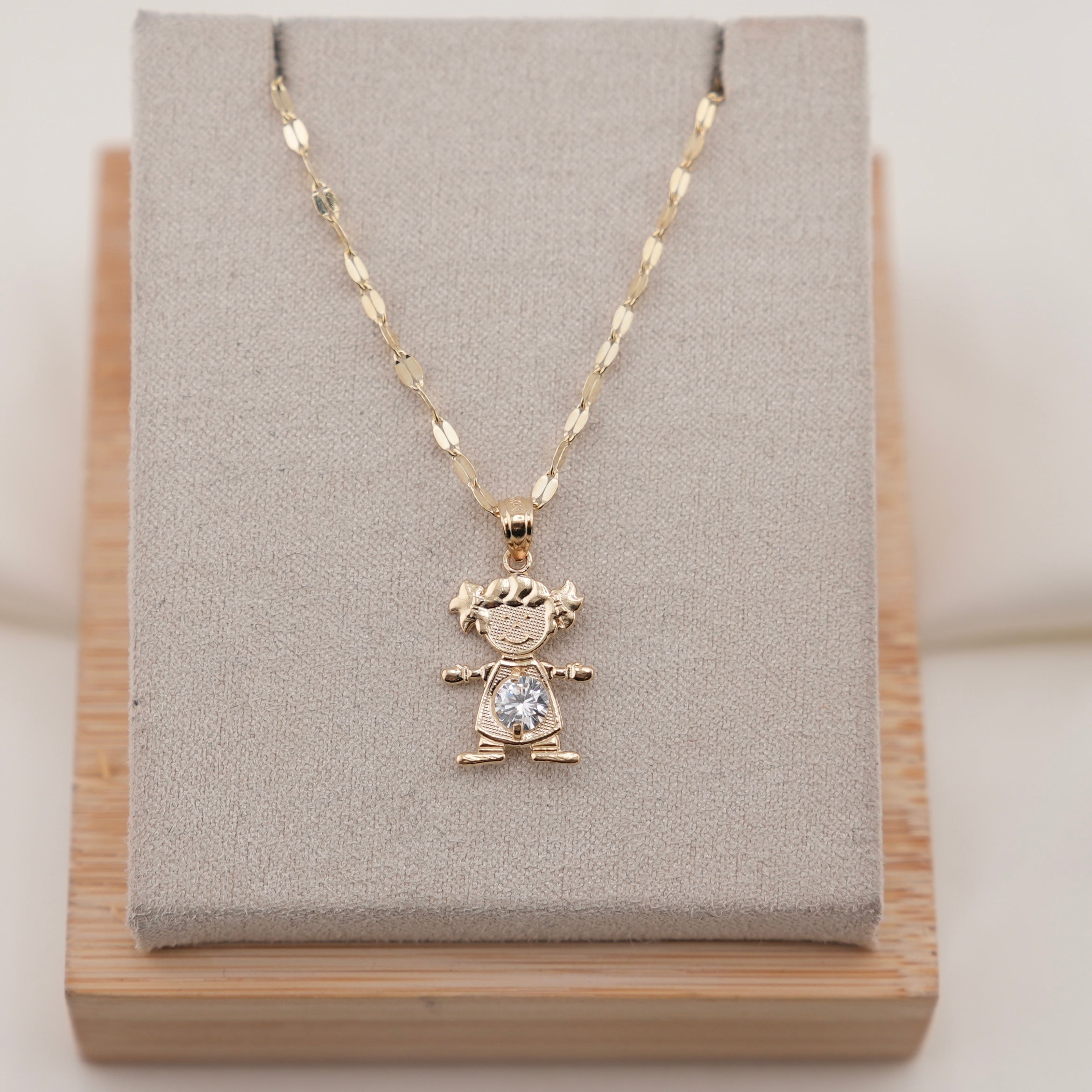 14k Gold Little Girl Chain Set