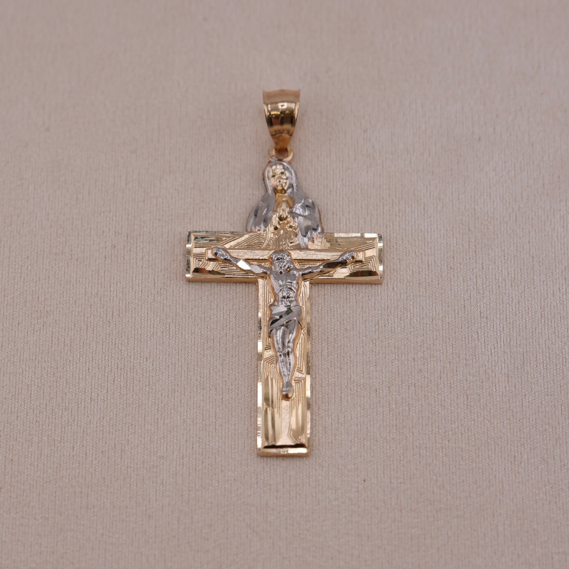 14k Gold Cross Pendant