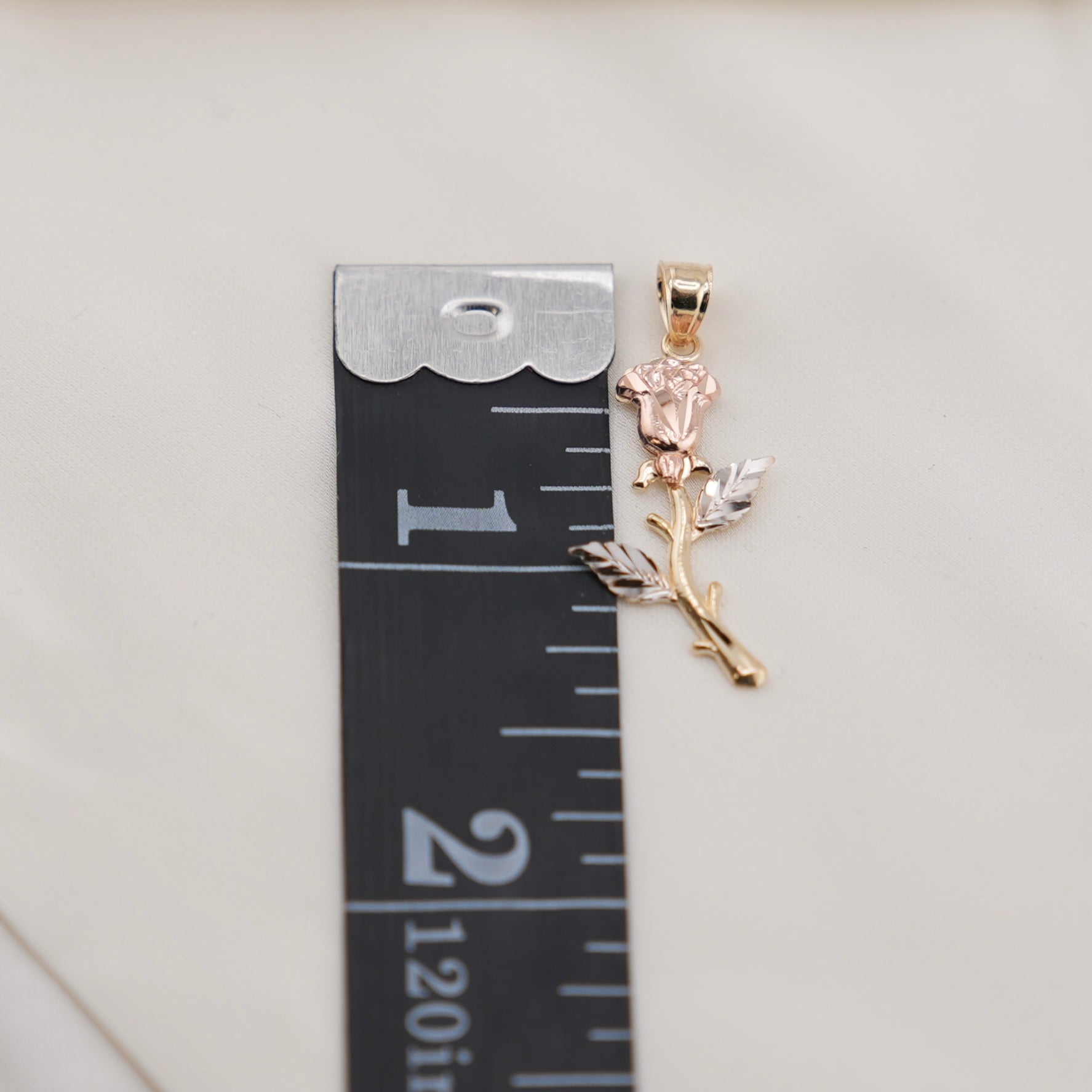 14k Gold Rose Chain Set