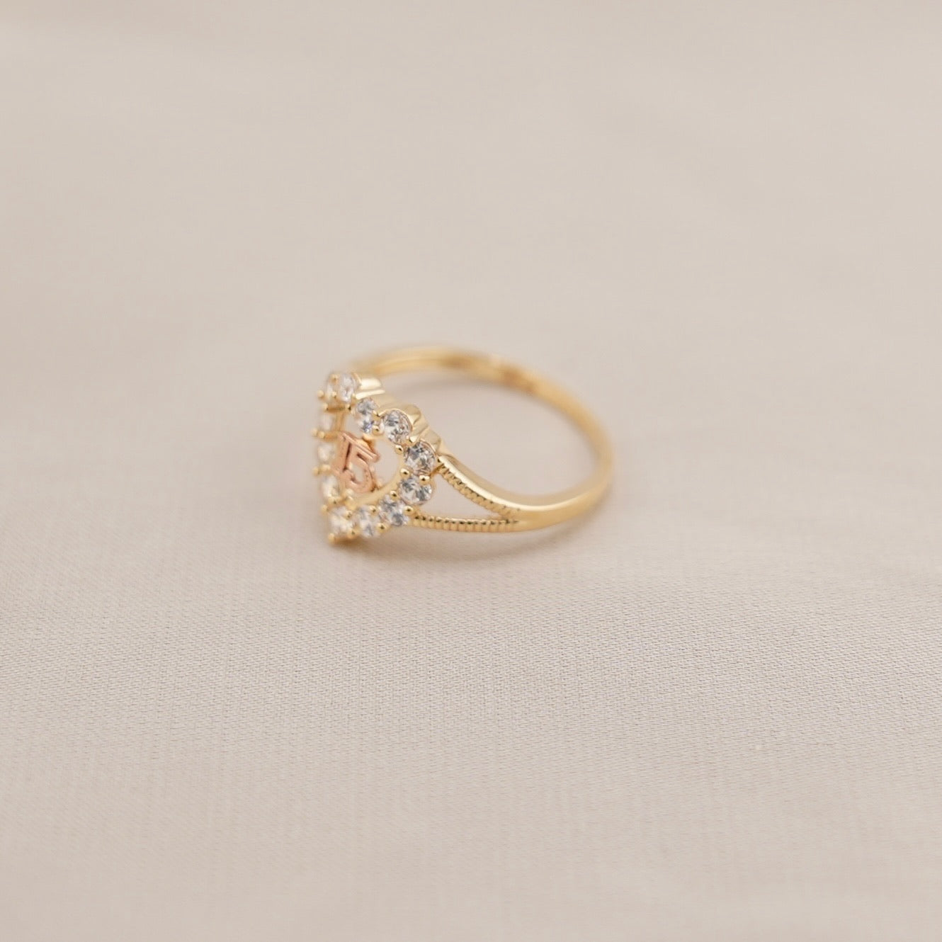 14k Gold Quince Ring
