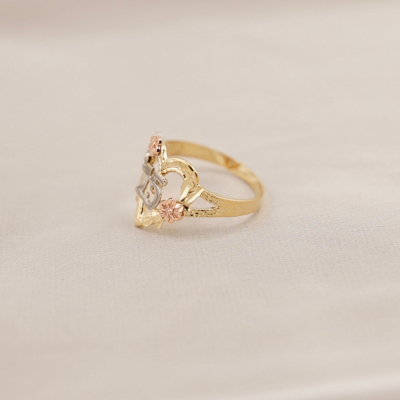 14k Gold Quince Ring