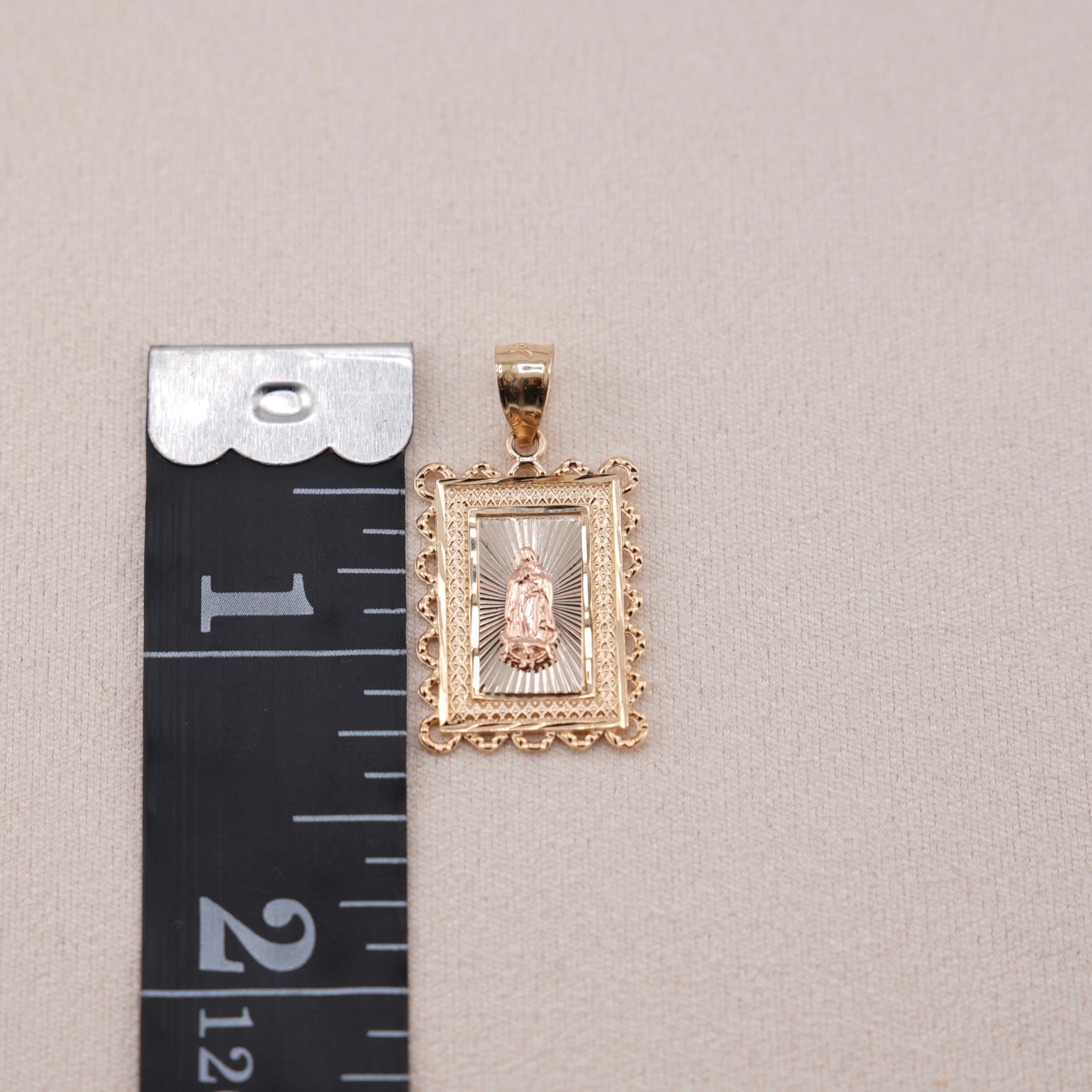 14k Gold Virgencita Chain Set