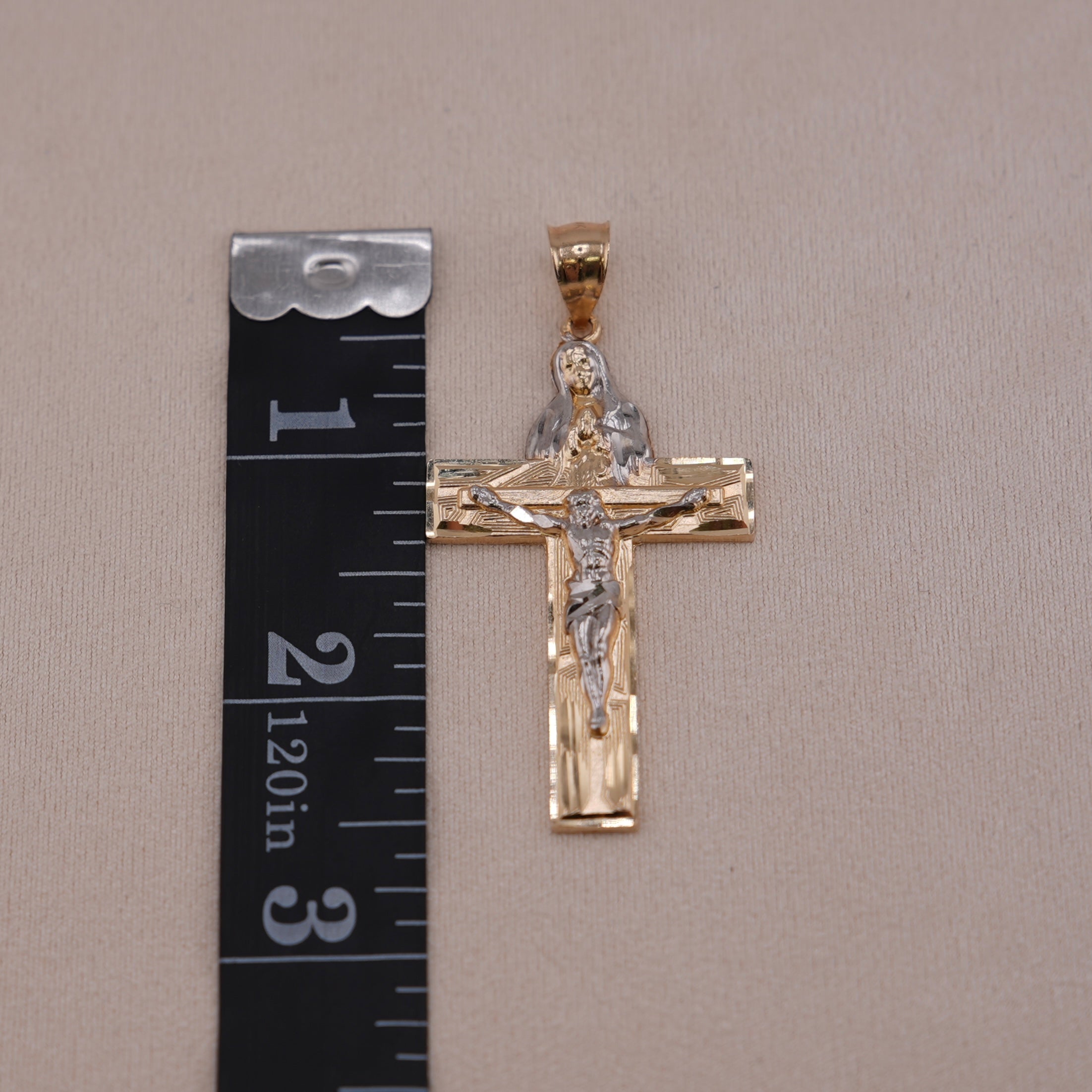 14k Gold Cross Pendant