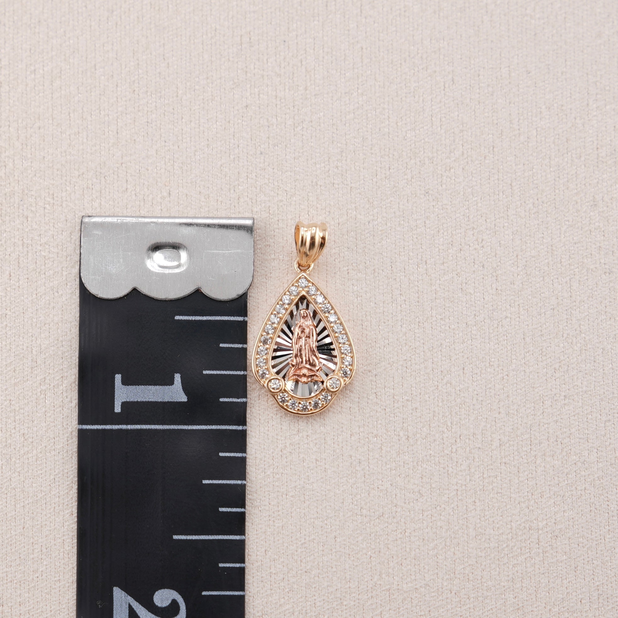 14k Gold Virgencita Chain Set