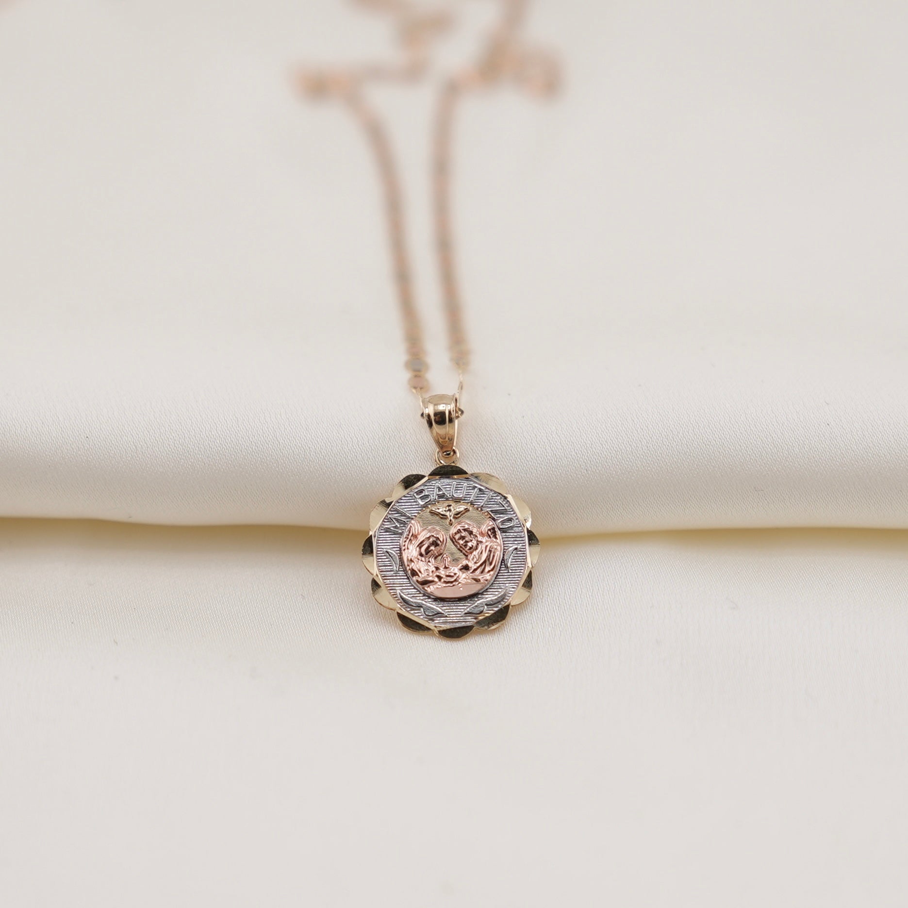 14k Gold Bautizo Chain Set