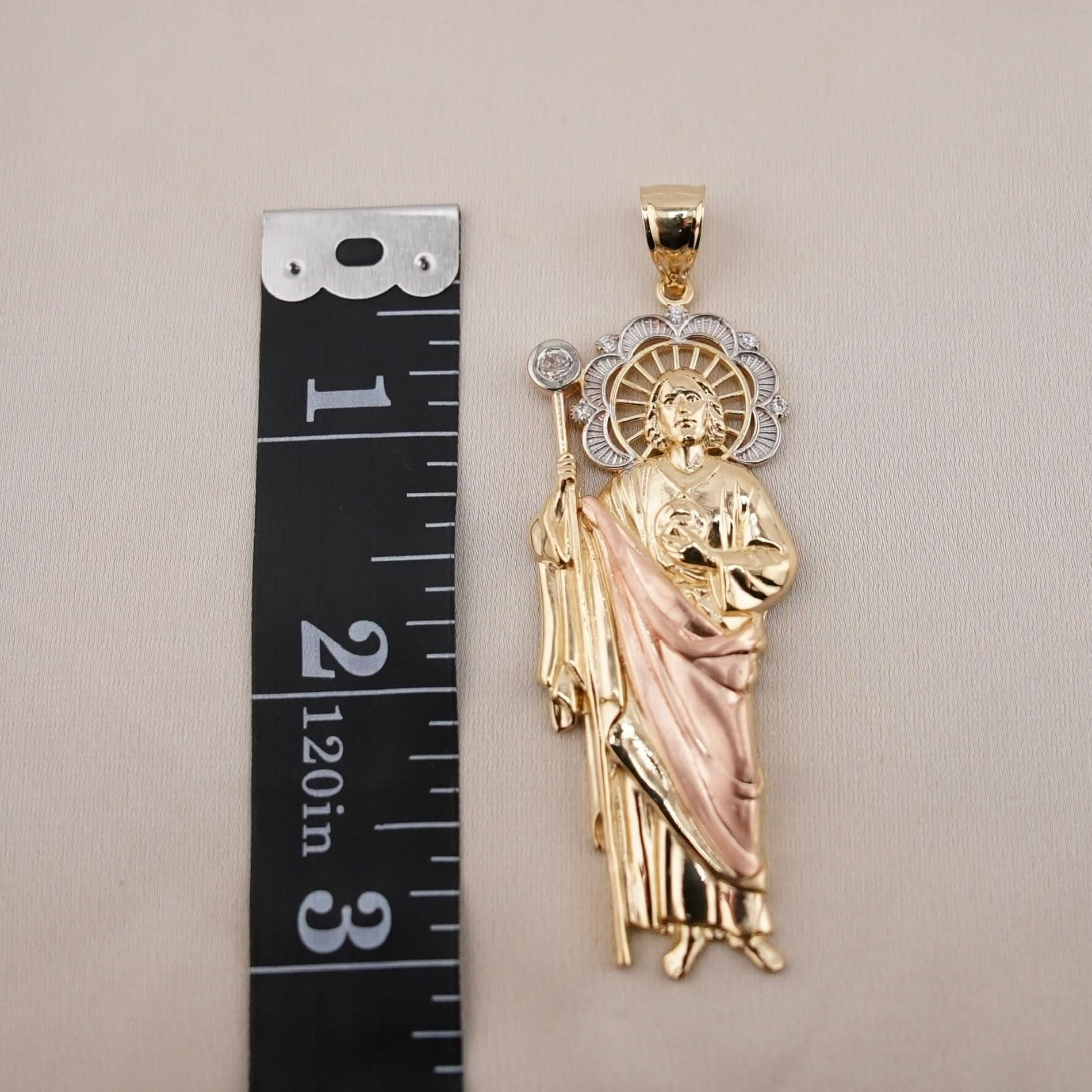 14k Gold Large San Judas