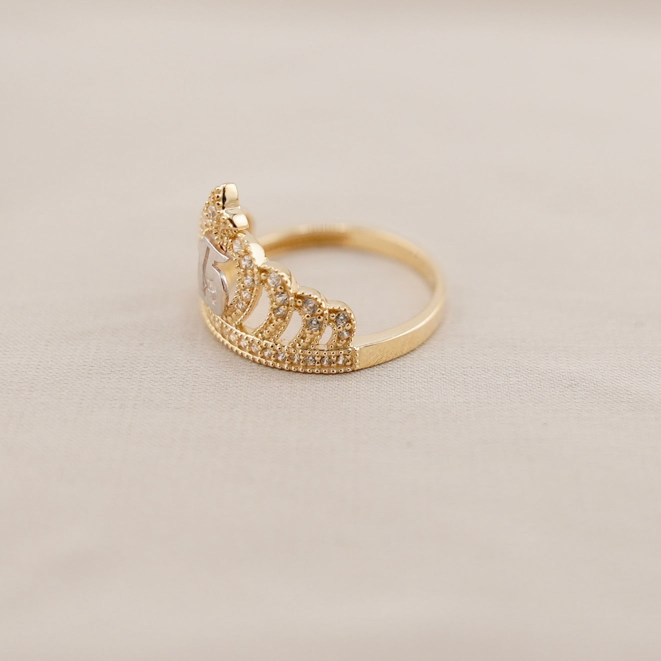 14k Gold Quince Ring