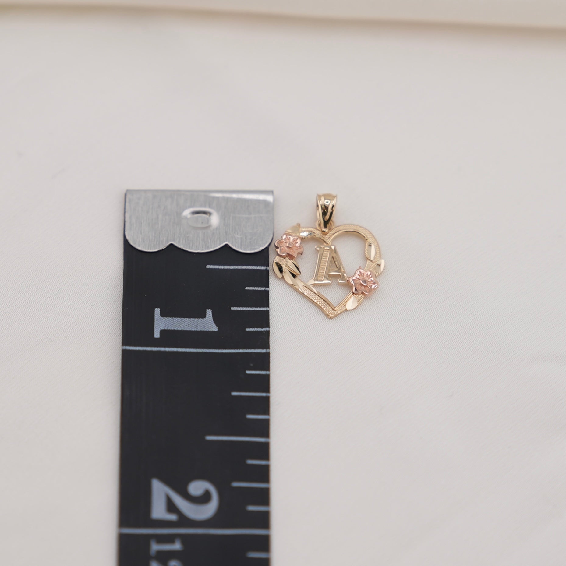 14k Gold Initial Chain Set