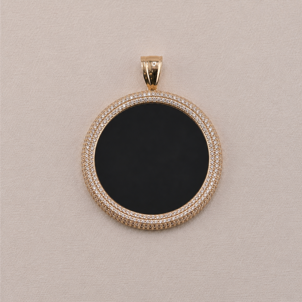 14k Gold Picture Pendant