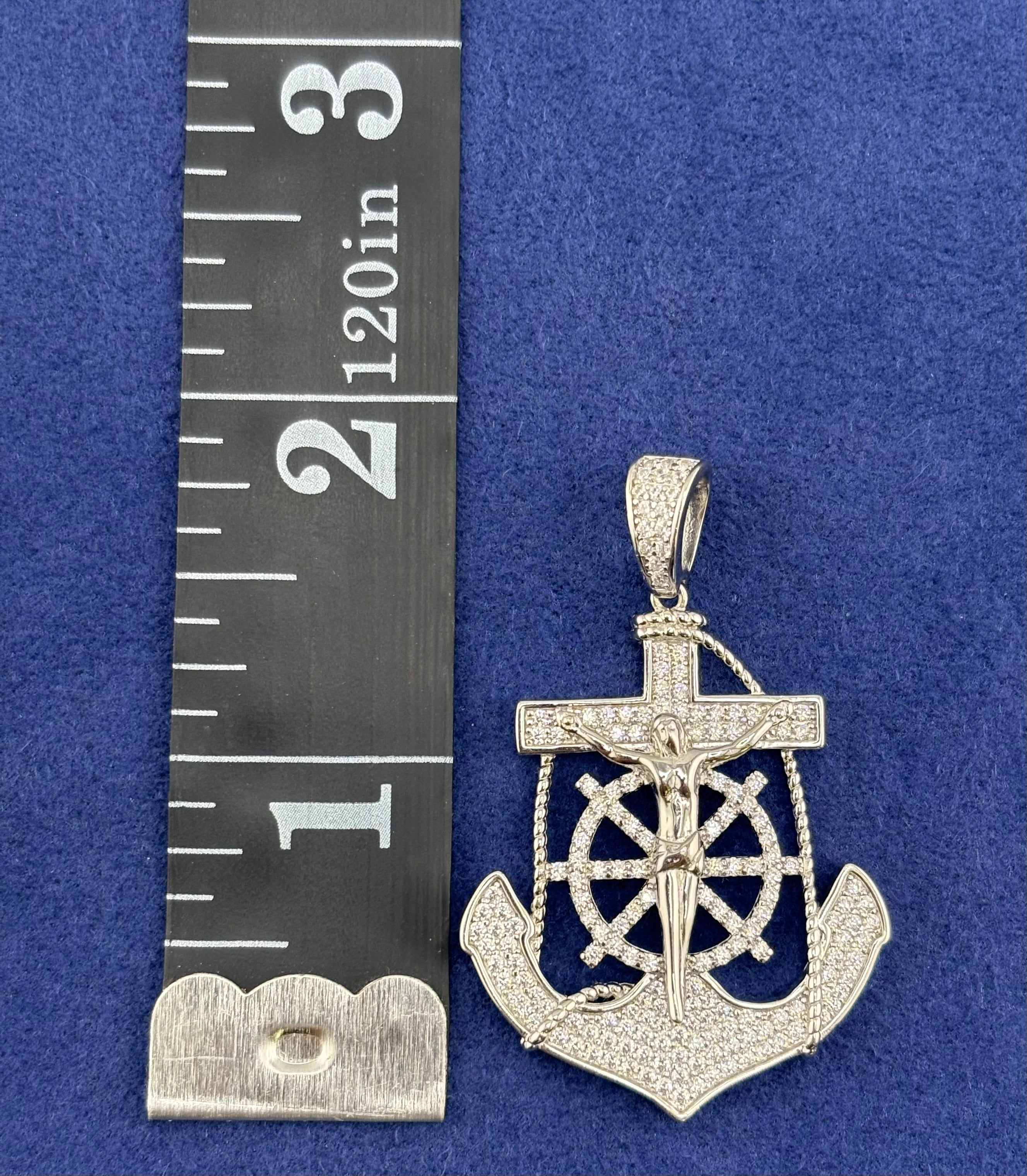 Silver 925 Anchor Chain Set