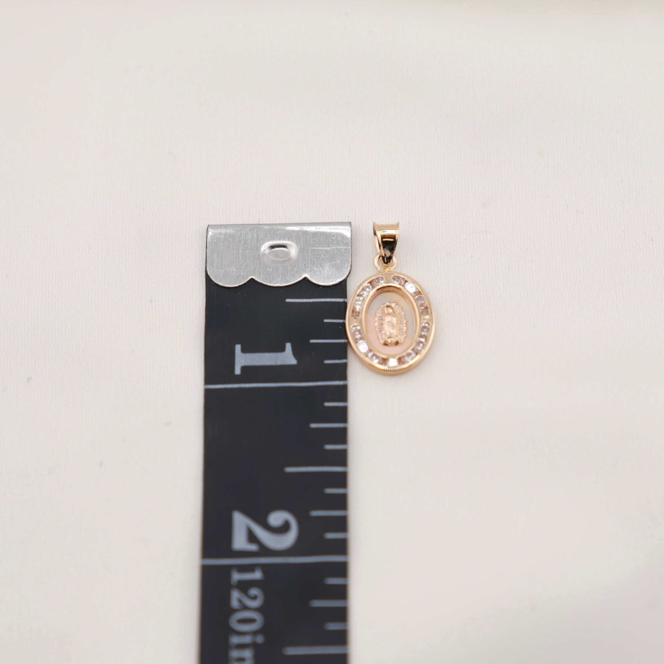 14k Gold Virgencita Chain Set
