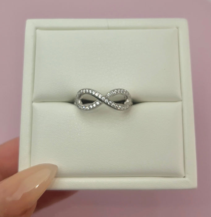 925 Silver Women’s Infinity Ring