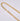 14k Gold Hollow Curb Chain 5mm