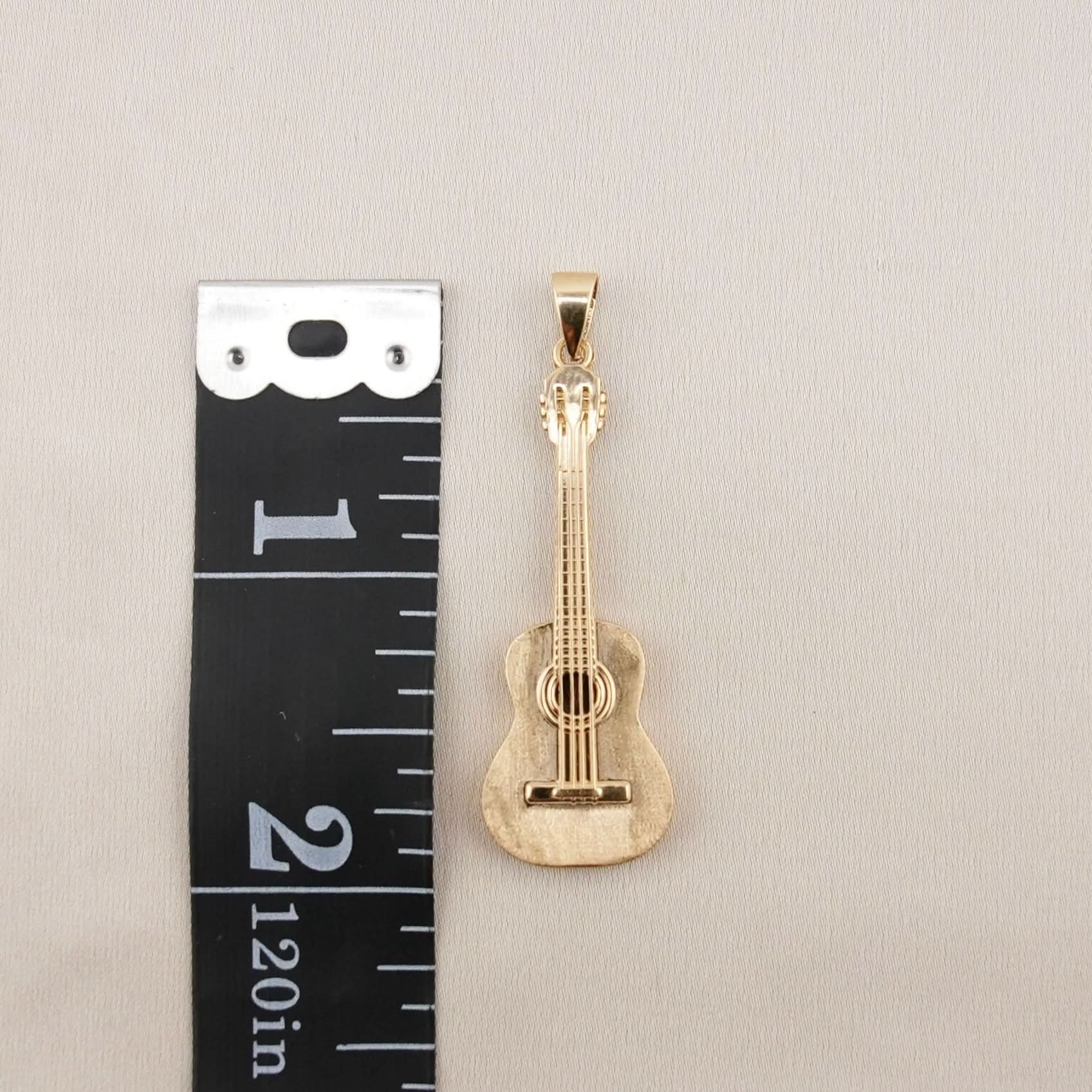 14k Gold Guitar Chain Set