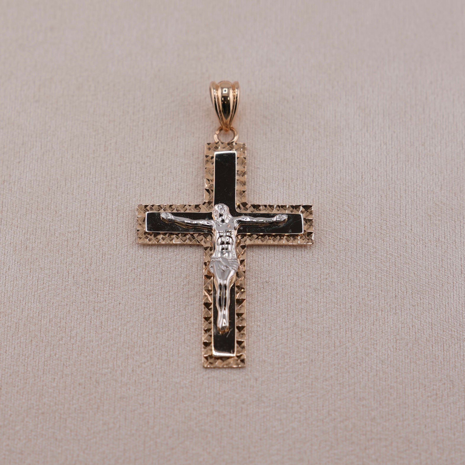14k Gold Cross Pendant