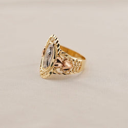 14k Gold Virgencita Ring
