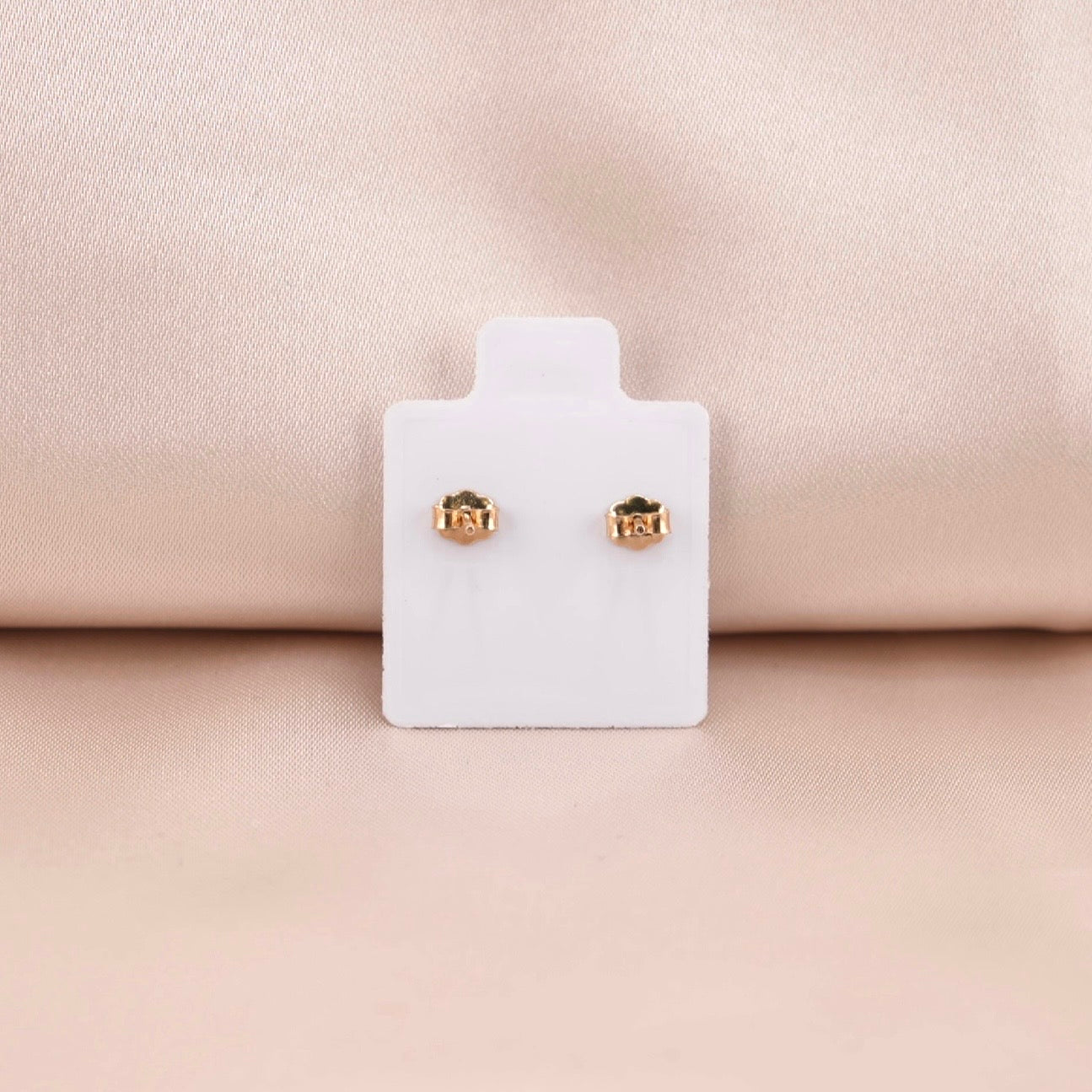 14k Gold Jesus Earrings