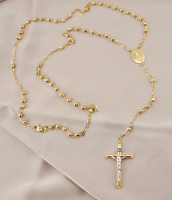 14k Gold Rosary