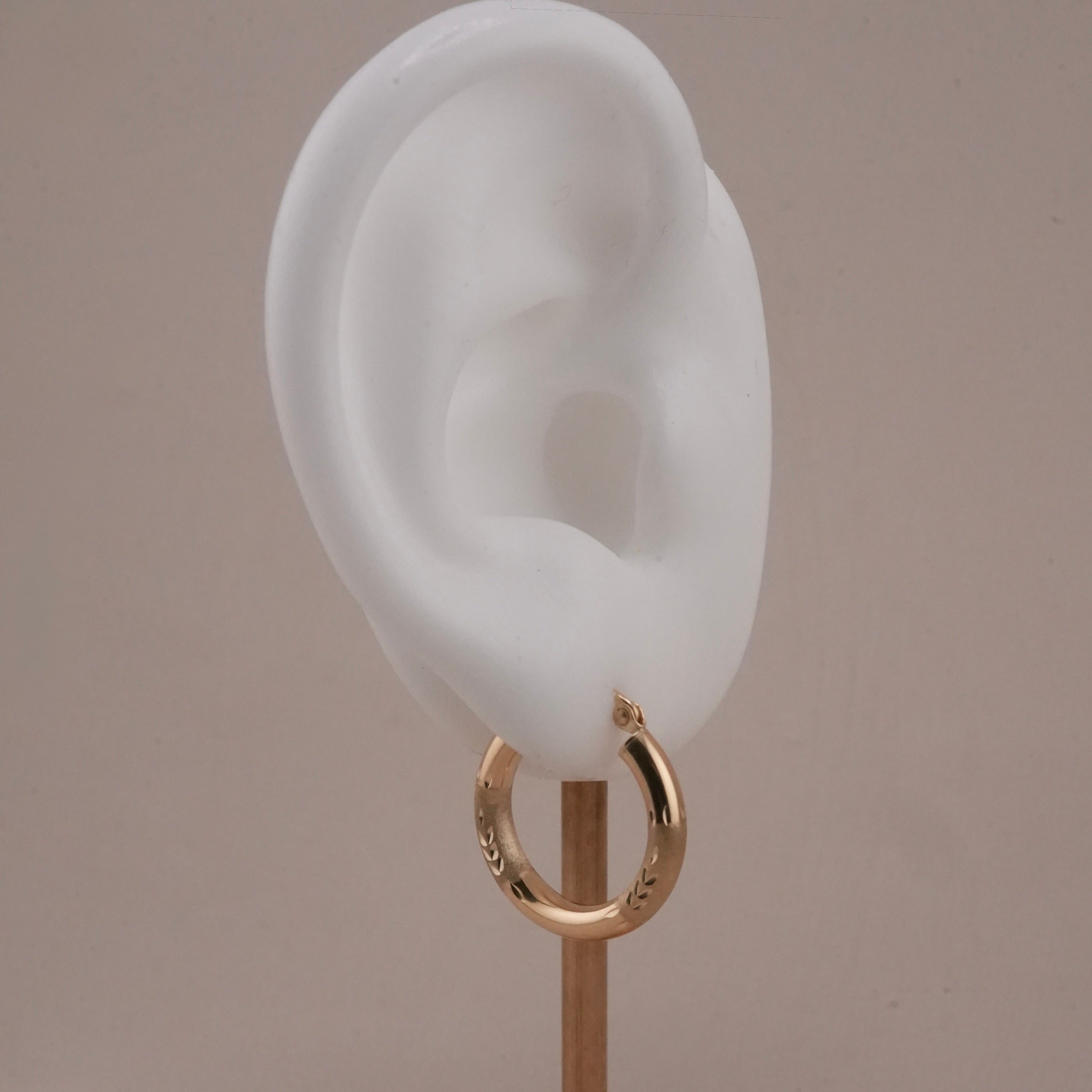 14k Gold Hoop Earrings