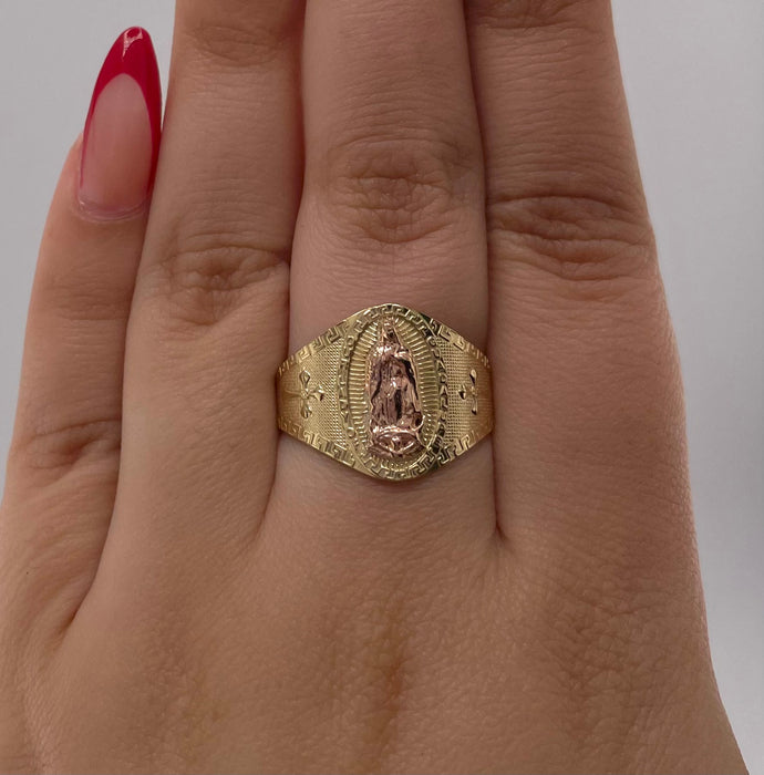 14k Gold Women’s Virgencita Women’s Ring CBRW#36