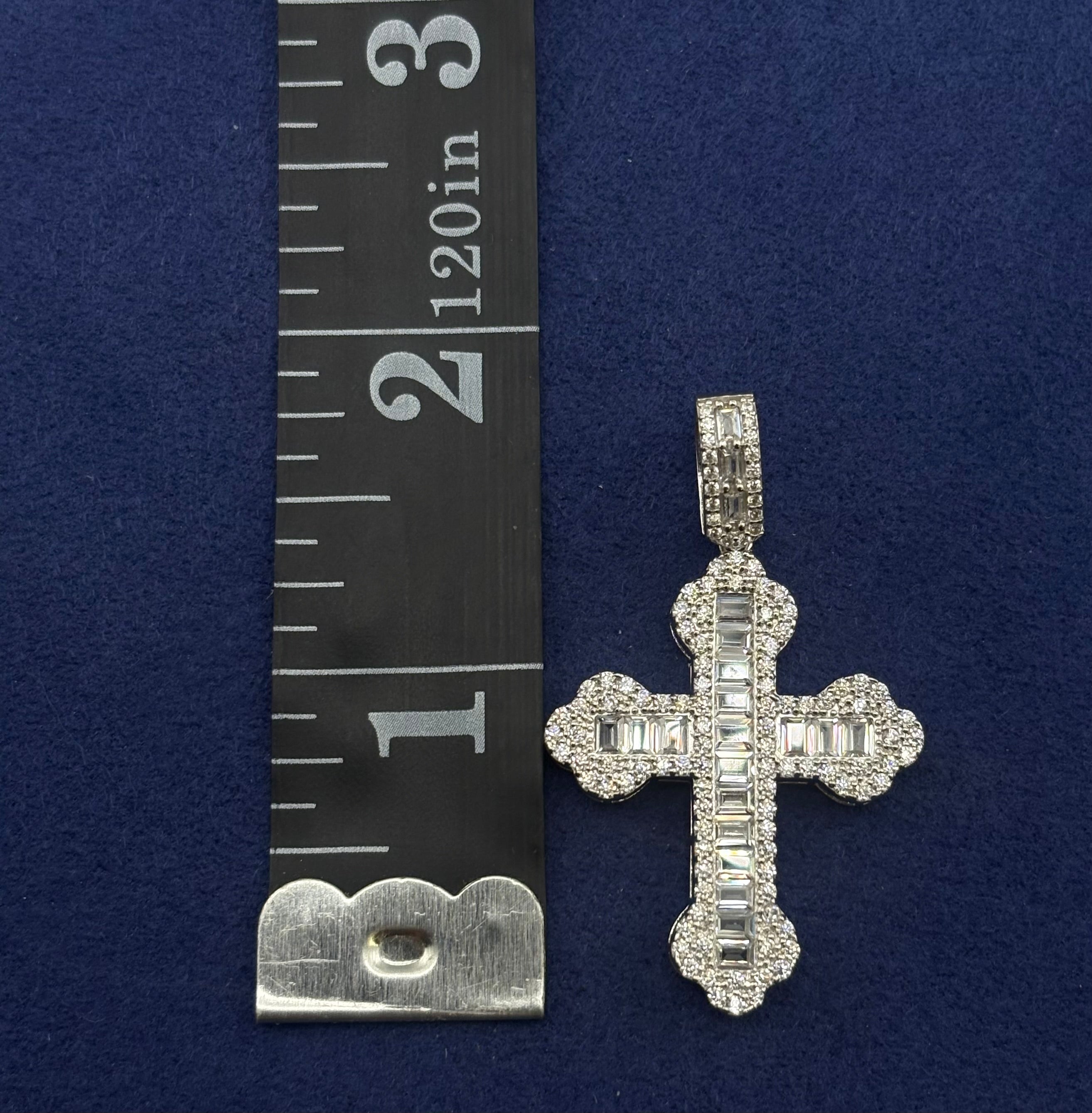 Silver 925 Cross Chain Set