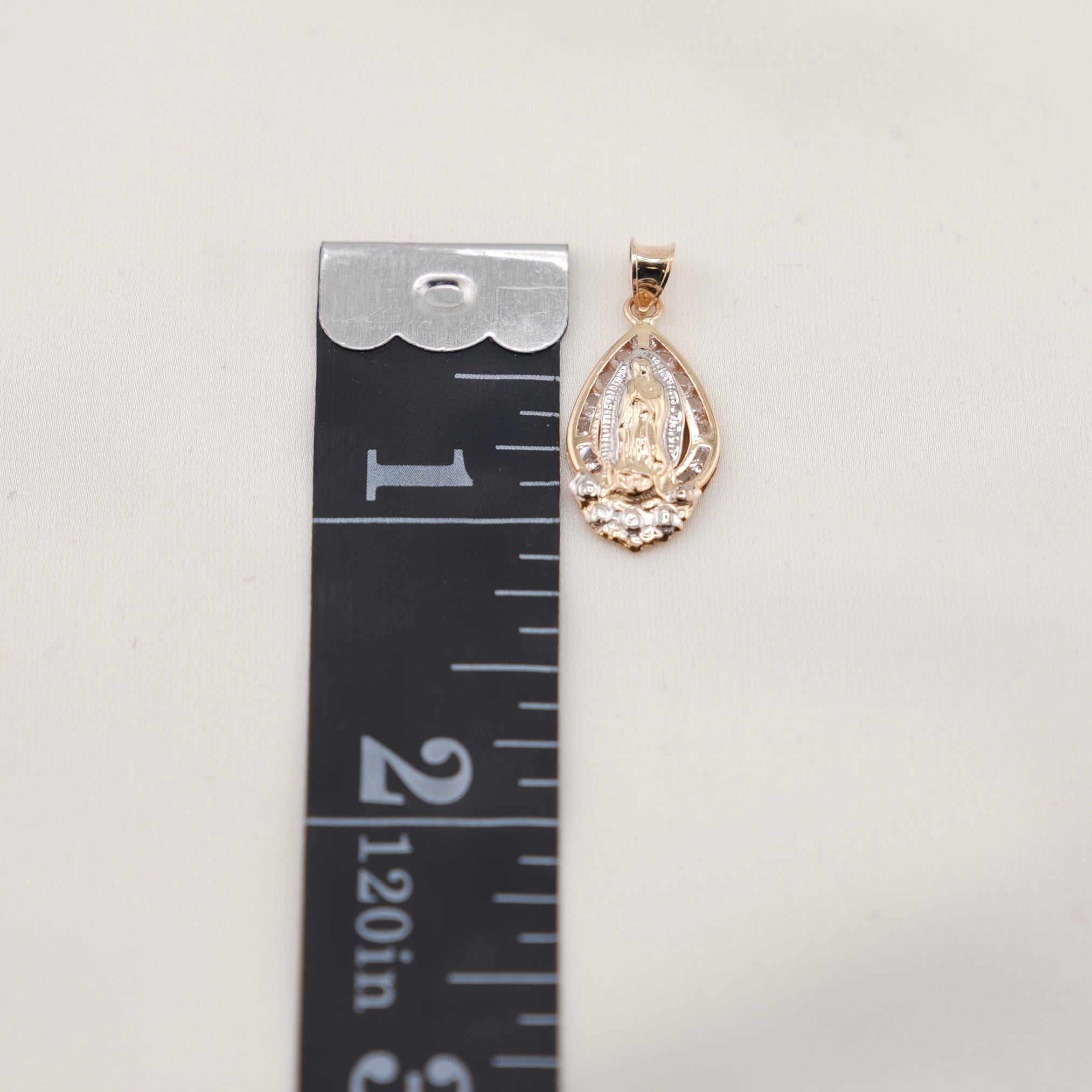14k Gold Virgencita Chain Set