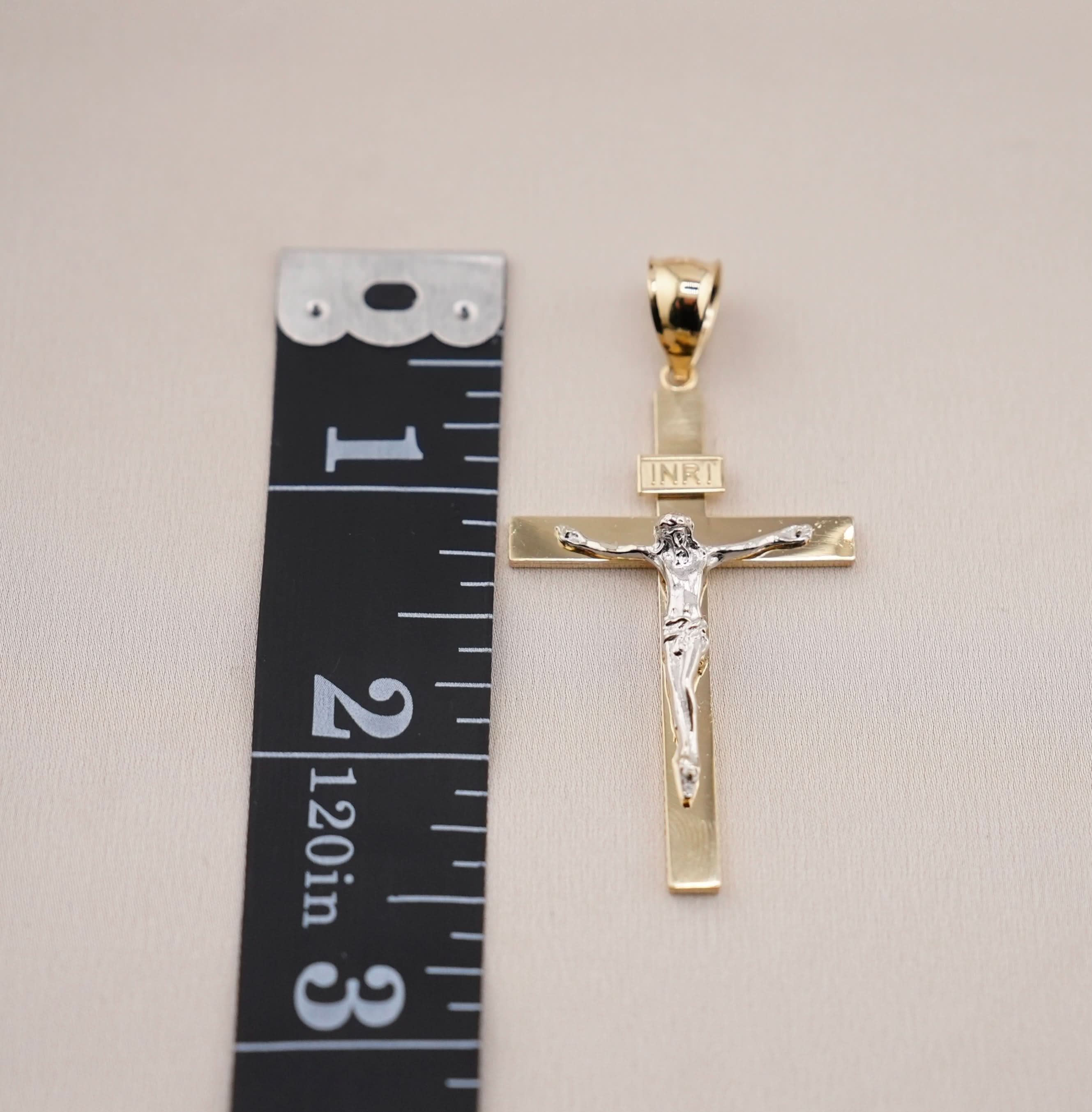 14k Gold Cross Pendant