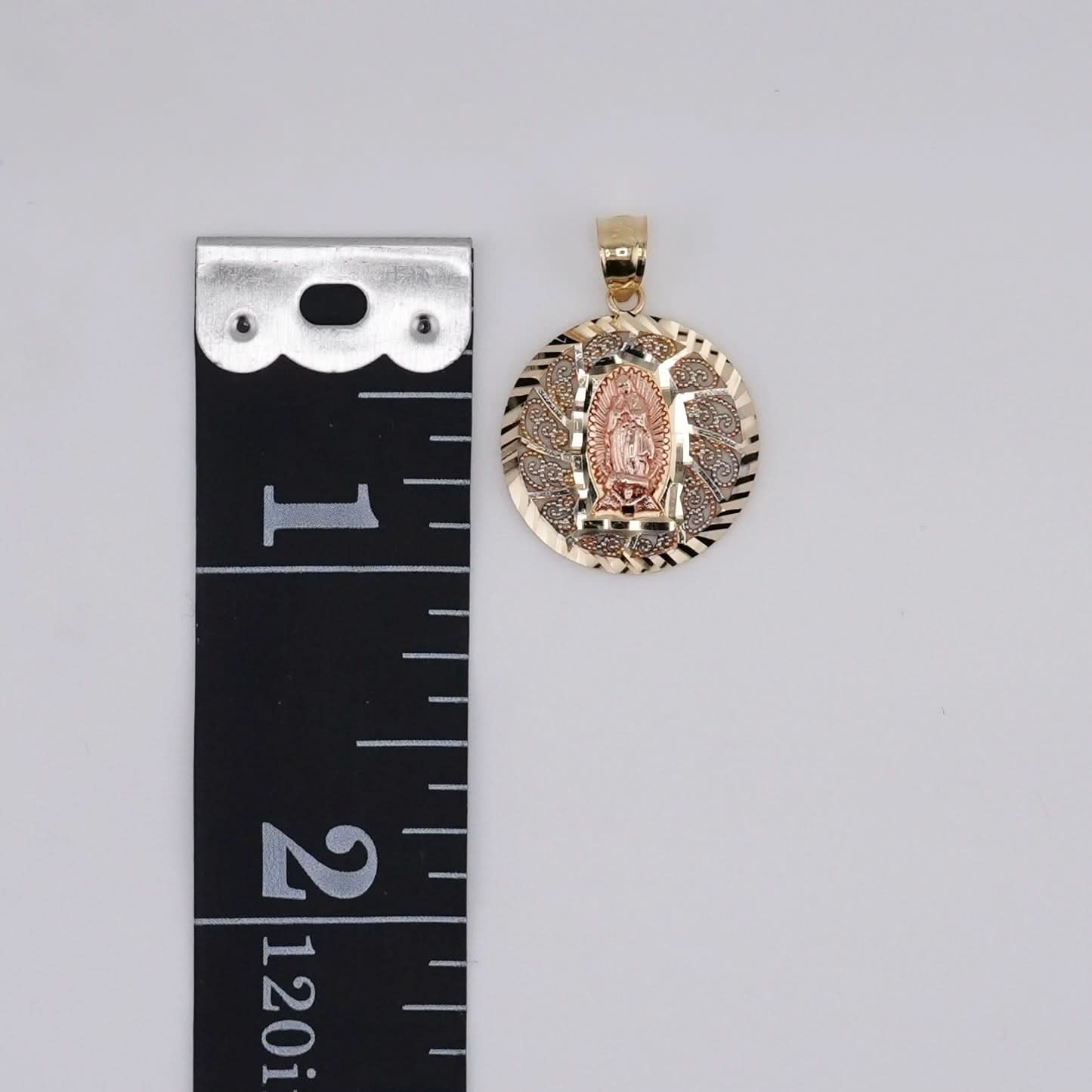 14k Gold Virgencita Chain Set