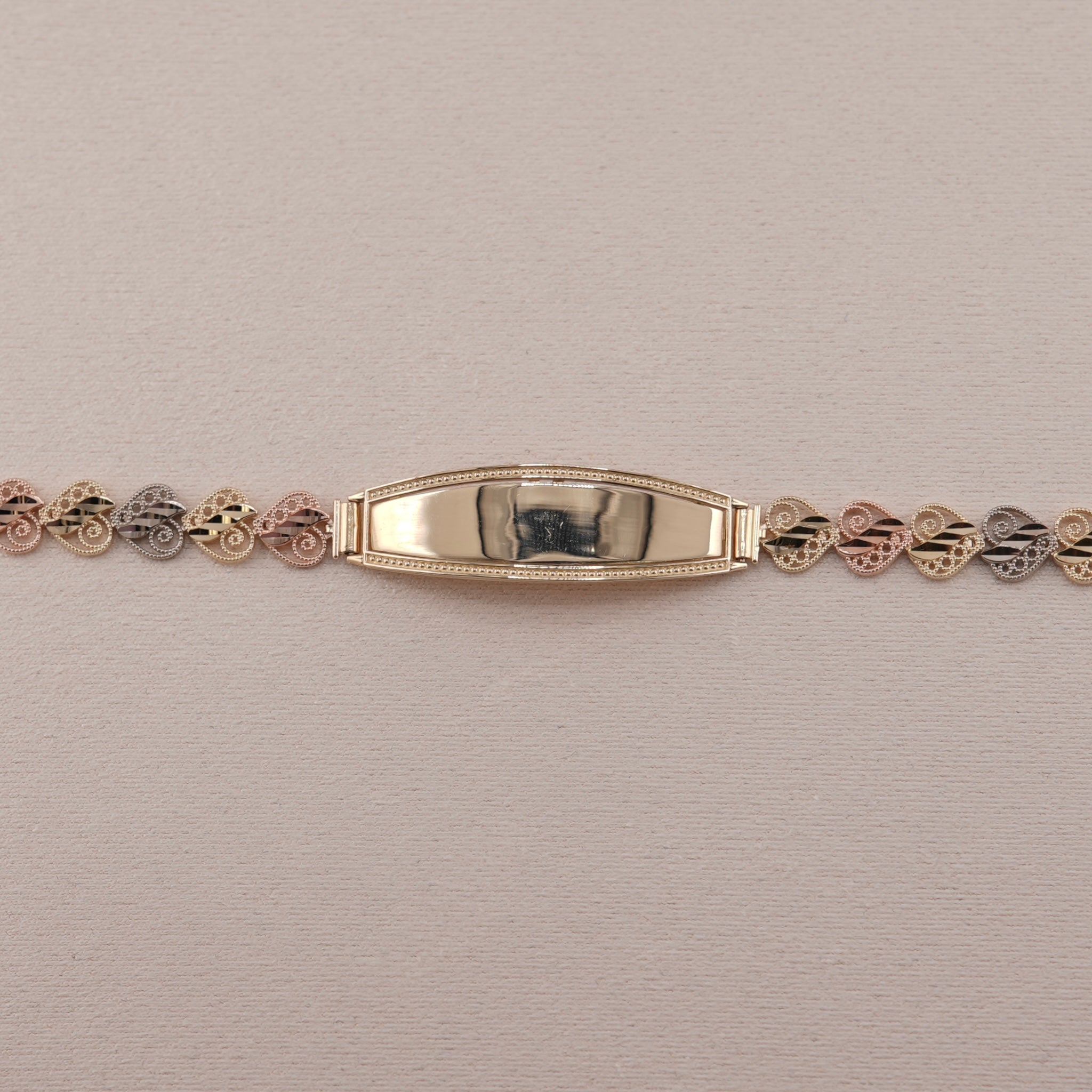 14k Gold Women’s ID Bracelet