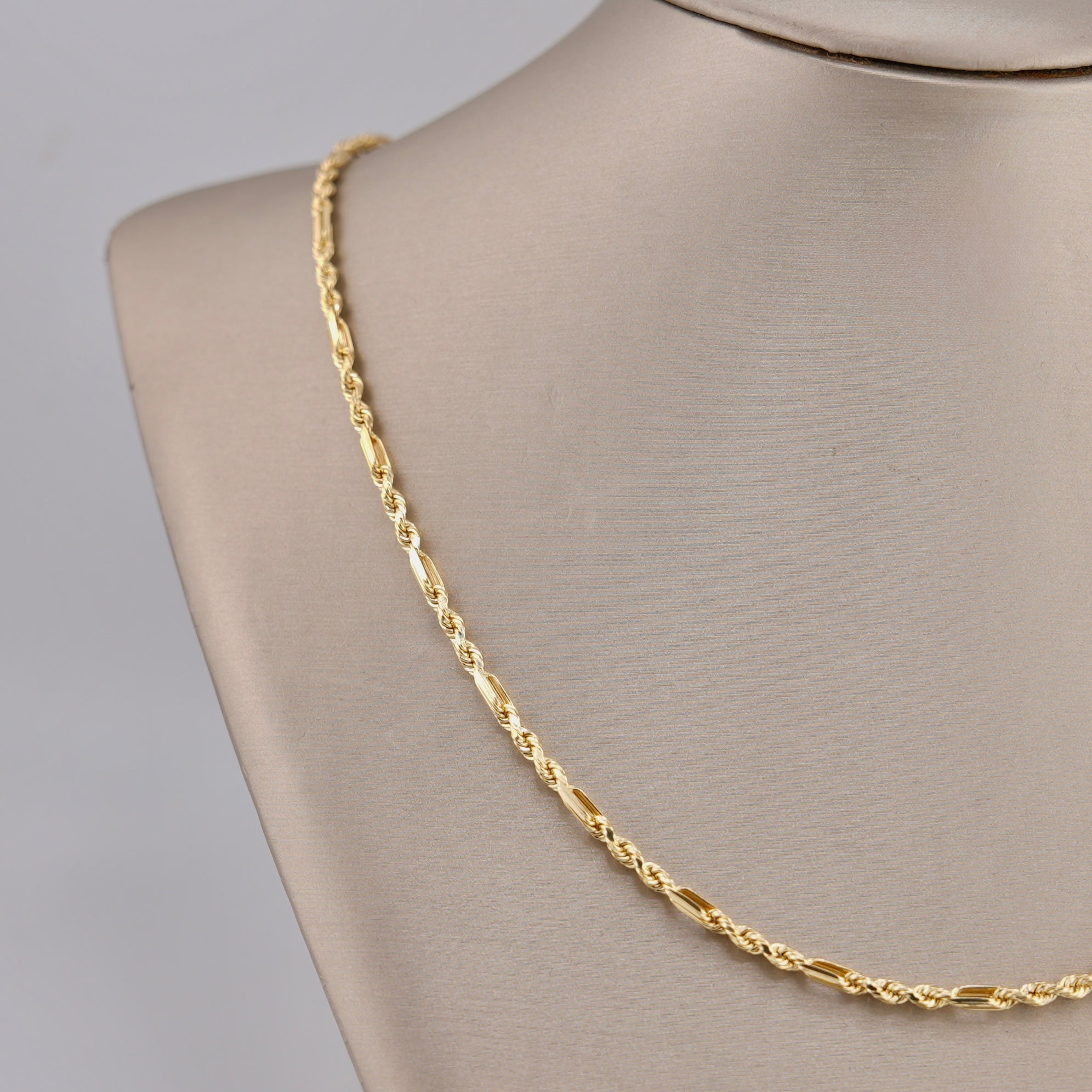 14k Gold Hollow Milano Chain 2.8mm
