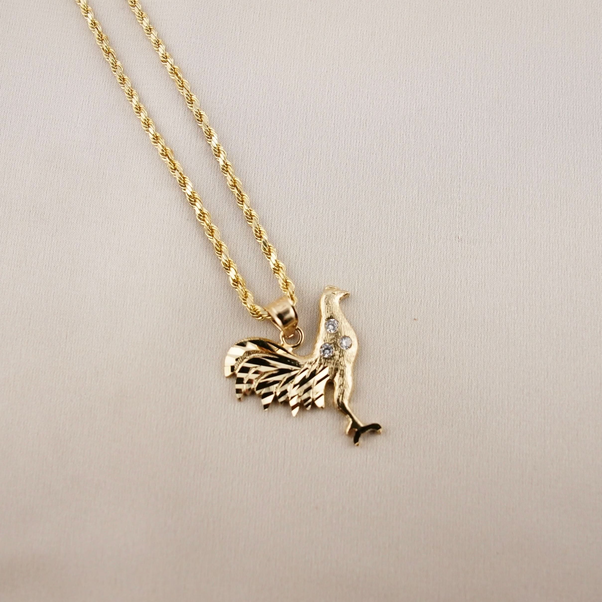 14k Gold Small Gallo Chain Set