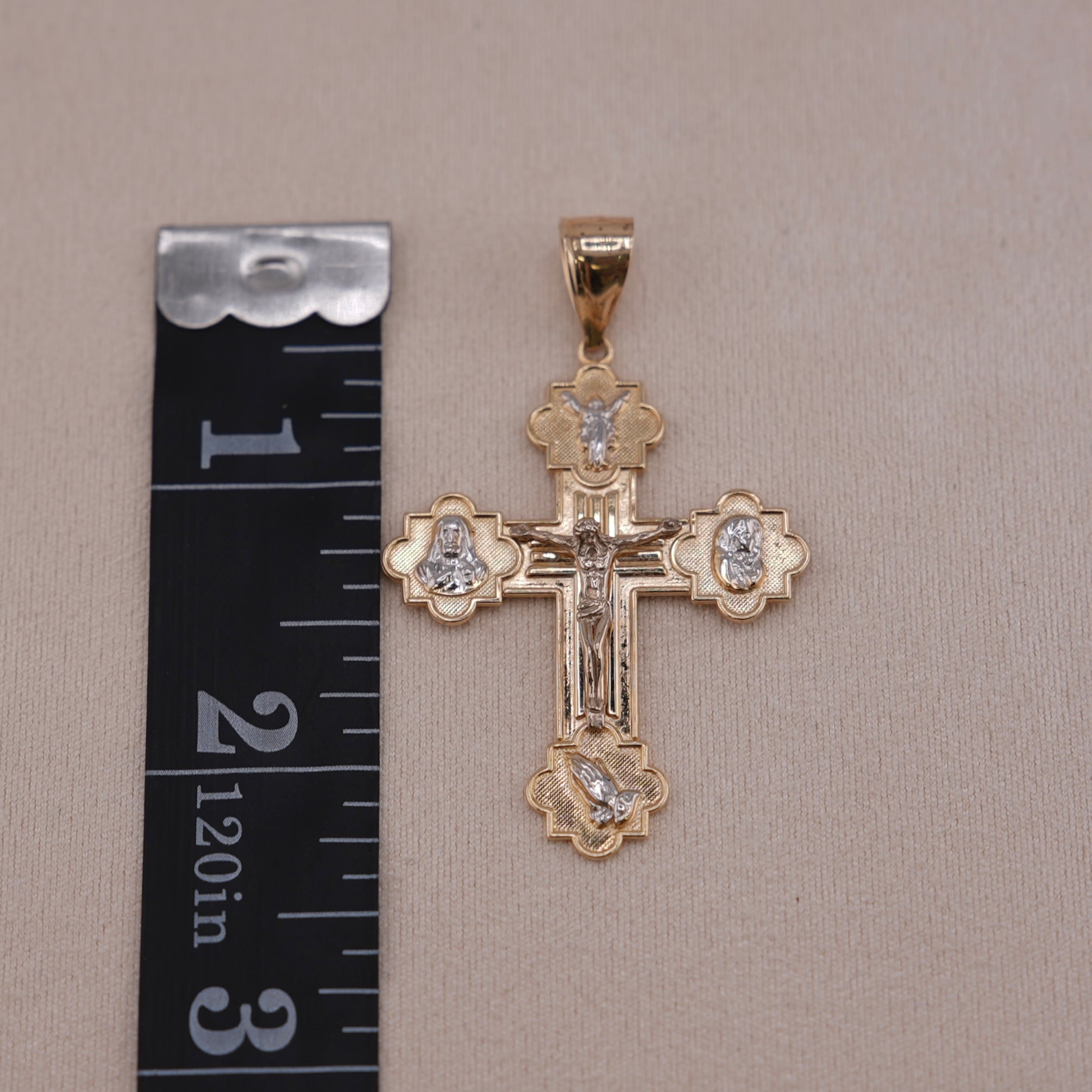 14k Gold Cross Pendant