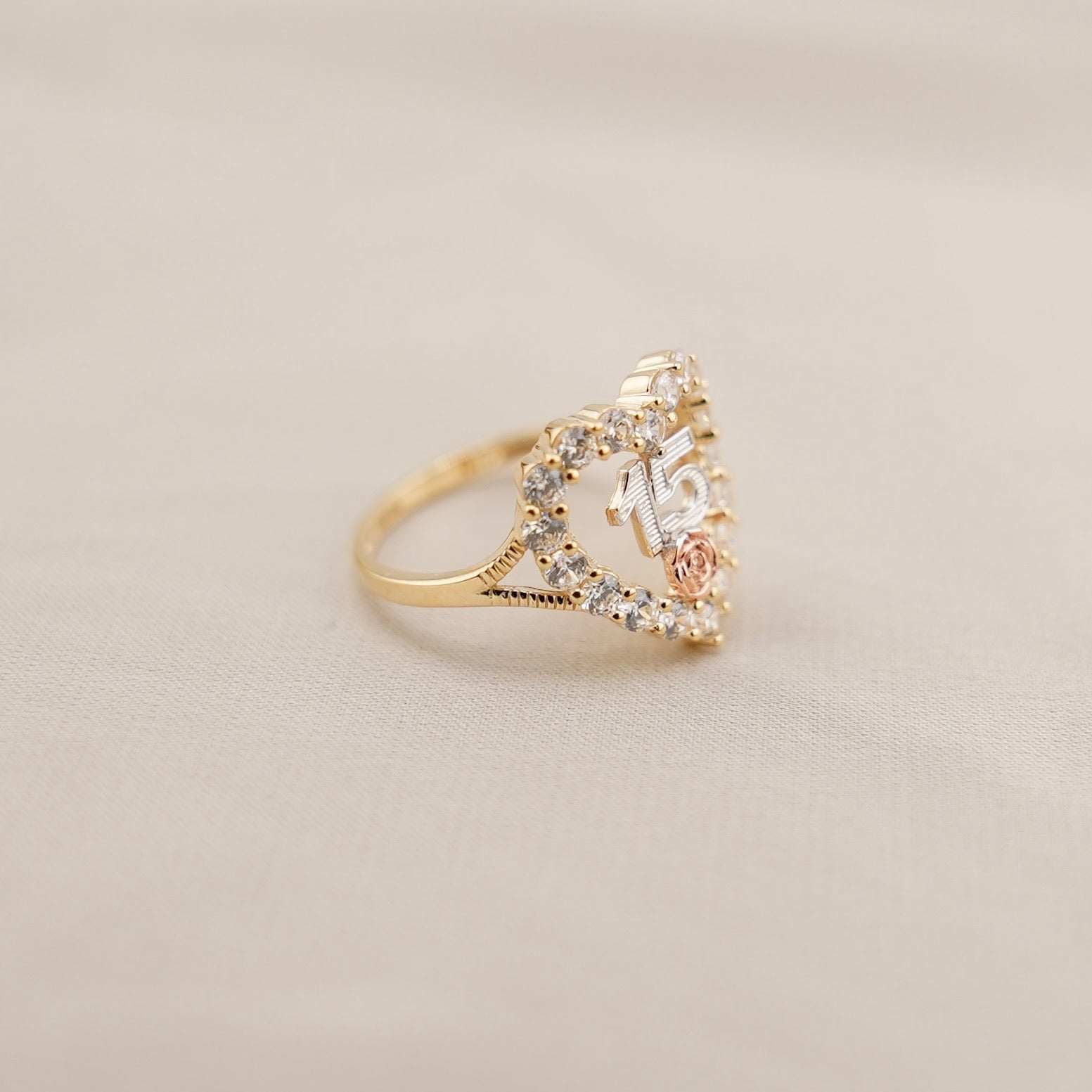 14k Gold Quince Ring