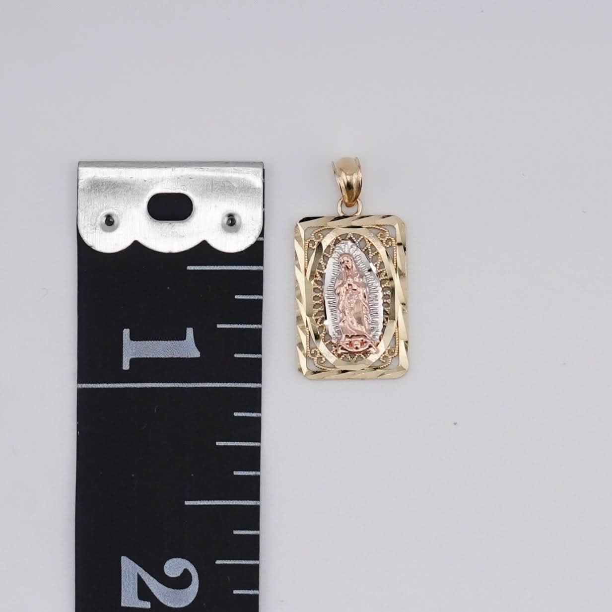 14k Gold Virgencita Chain Set