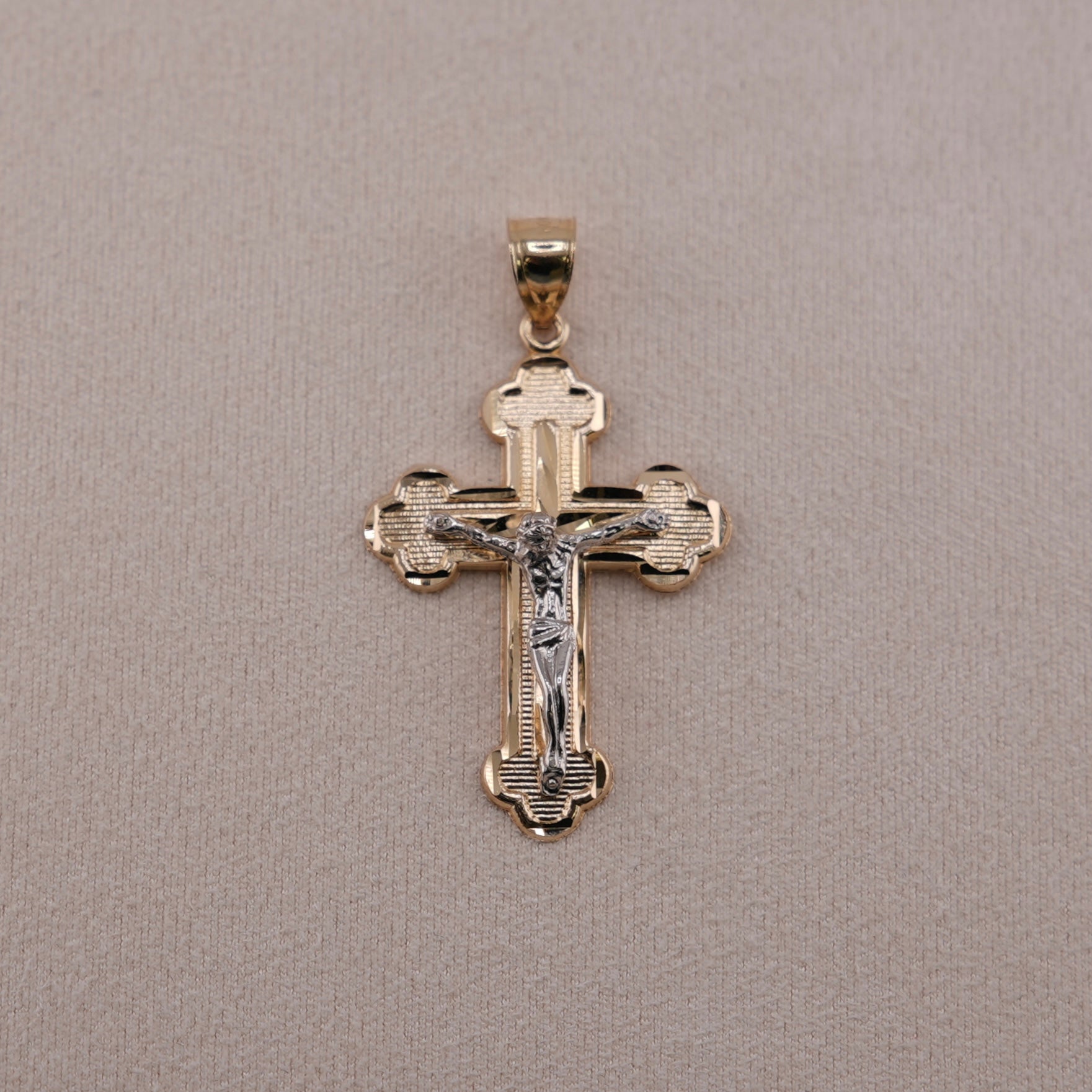 14k Gold Cross Pendant