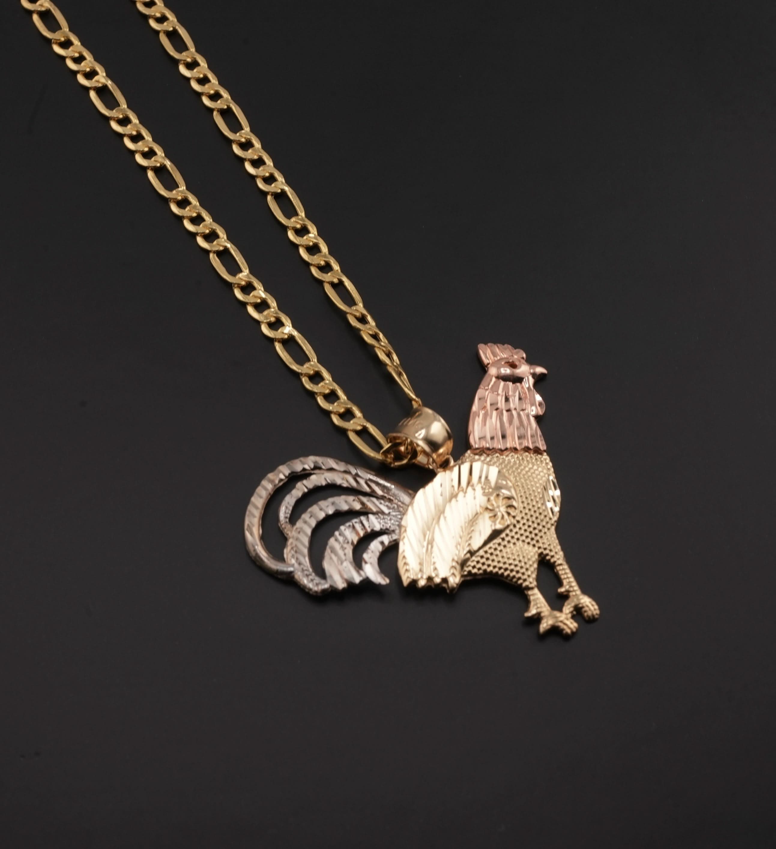 14K Gold Gallo Chain Set