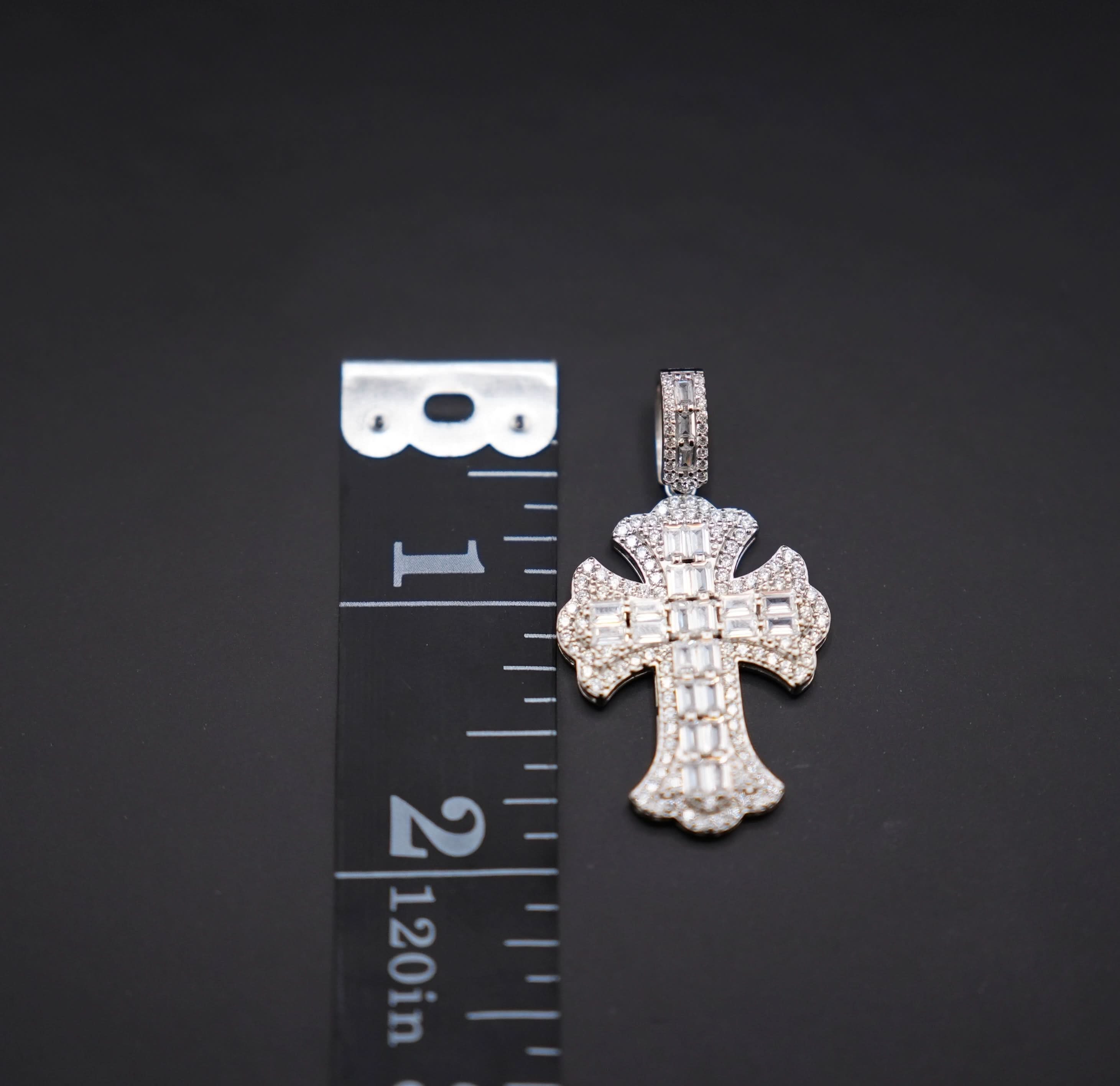 Silver 925 Cross Pendant or Chain Set