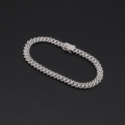 925 Silver Monaco Bracelet 6.5mm . 059