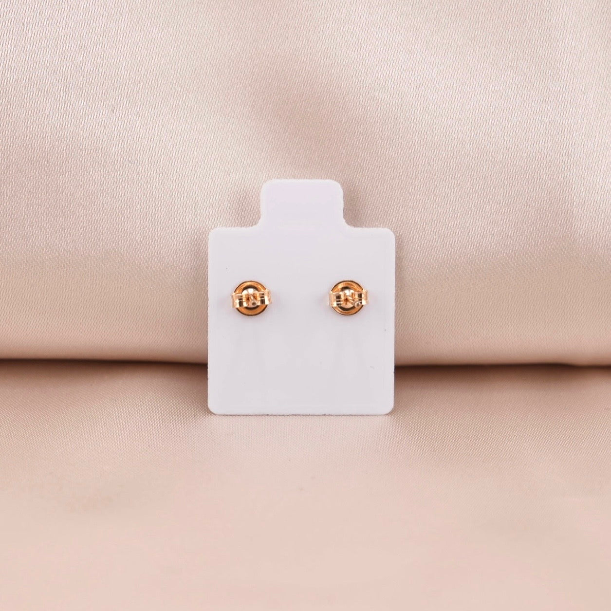 14k Gold Anchor Earrings